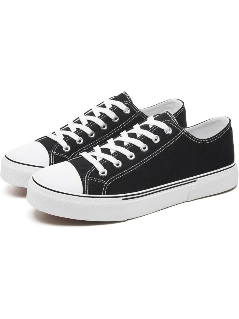 Classic Casual Low Top Canvas Sneakers for Men | Stylish Everyday Footwear